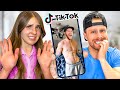 Piper Rockelle REACTS to my CRINGE TIKTOKS *embarrassing*