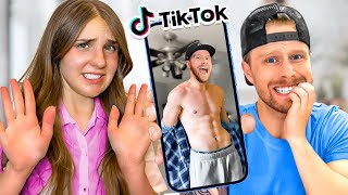 Piper Rockelle REACTS to my CRINGE TIKTOKS *embarrassing*