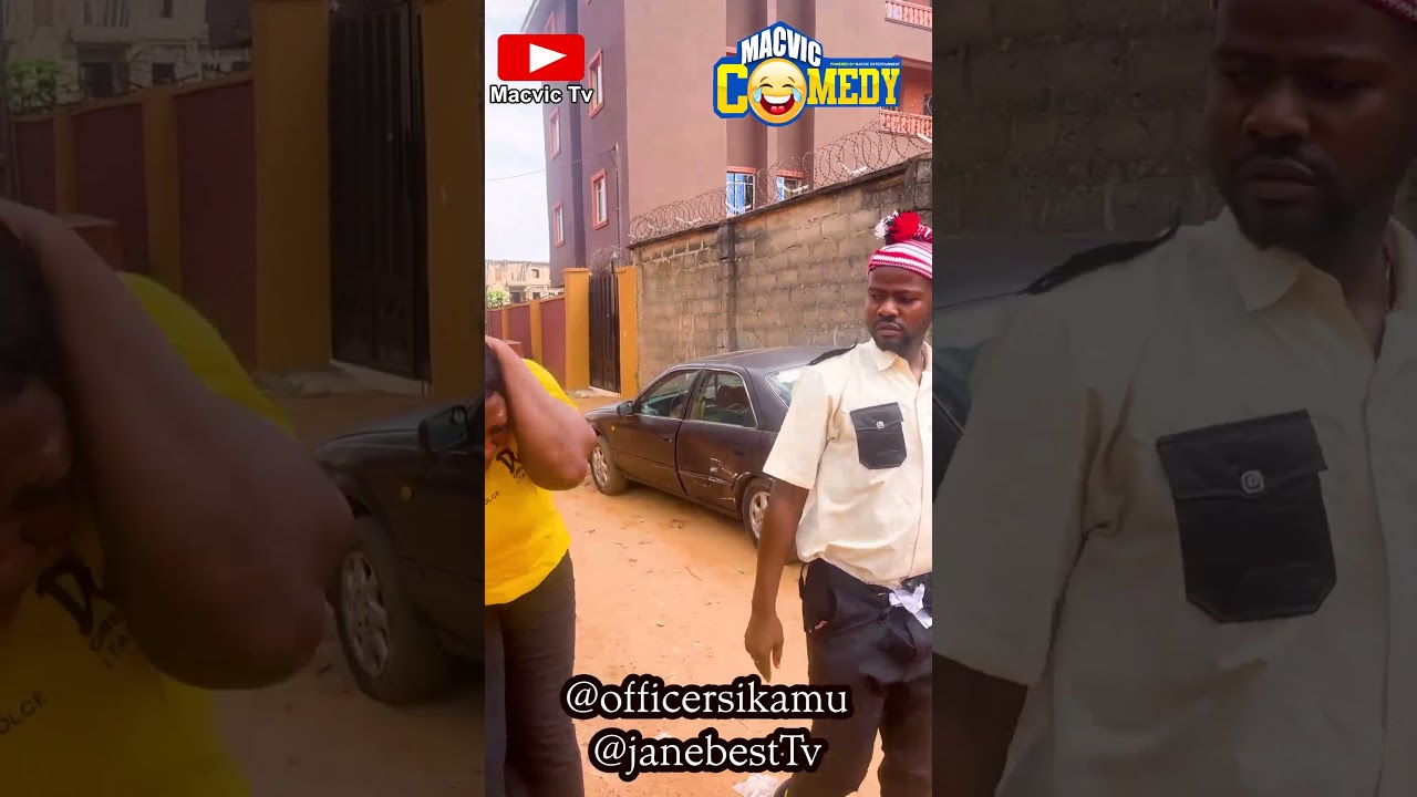 OFFICER SIKAMU _ MONEY IS NOT EVERYTHING (MACVIC COMEDY) @ #brainjottercomedian @ogasabinus