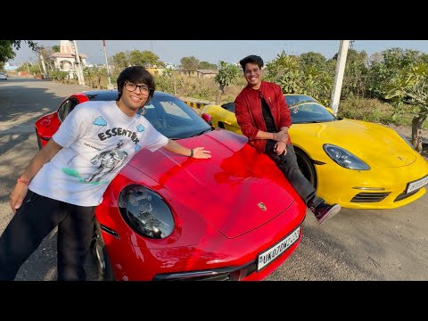 Red Porsche Bhi Aagyi  😍 New Super-Car