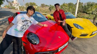 Red Porsche Bhi Aagyi   New SuperCar