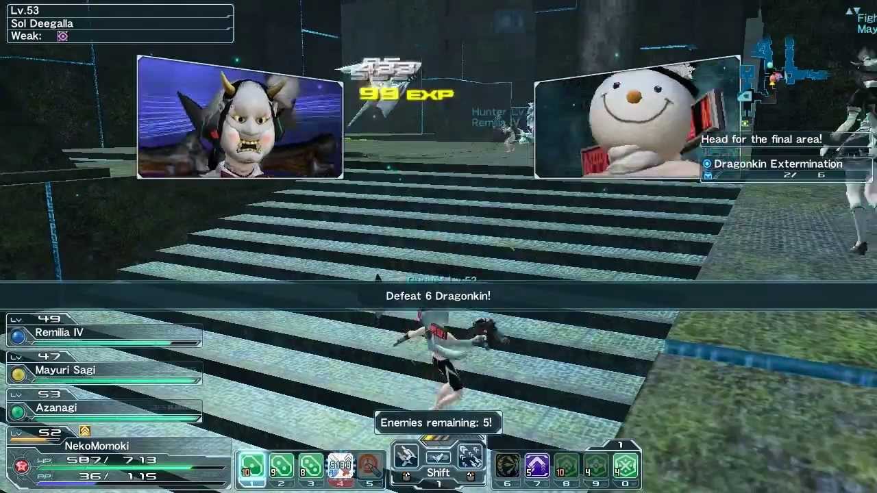 [PSO2]FreeField/Sanctum Exploration-ล่าอัศวินมังกร - YouTube
