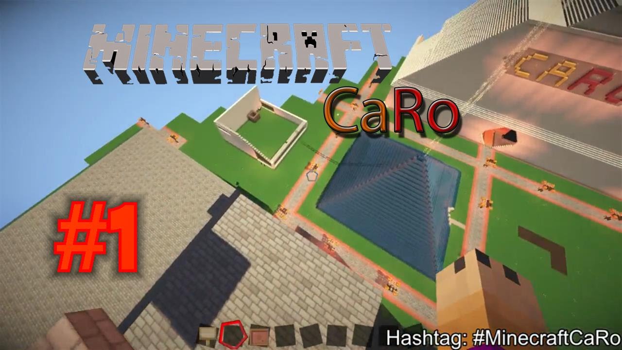 Let's Play Minecraft CaRo [Part 1] - Es geht los, yay! - YouTube