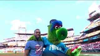 Phillies honor man who saved 9-year-old when medical jet crashed in Philly