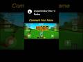 “Comment your name” “Your Name in Block Craft? 😱” #blockcraft #minecraftshorts #namecreater #rudra