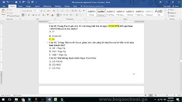 Tập 69: Lý thuyết câu 61-80  MODULE 4 - Chứng chỉ ứng dụng CNTT cơ bản