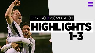 HIGHLIGHTS: RSC Anderlecht - Charleroi, 2021-2022