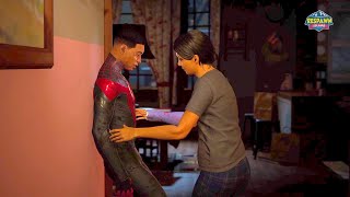Miles Morales Reveals His Identity To His Mom Spider Man Miles Morales 2020