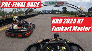 KRD 2023 R7 Funkart Master | Pre-Final Race | City Karting Shah Alam