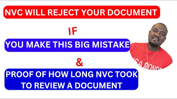 Another Big Mistake To Avoid When Sending Documents To NVC (National Visa Center)