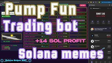 Precise Solana Sniper Bot Run with a Fresh Pump Fun Signal Flow