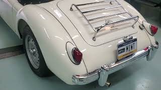 1959 MGA Twin Cam, Start up Video