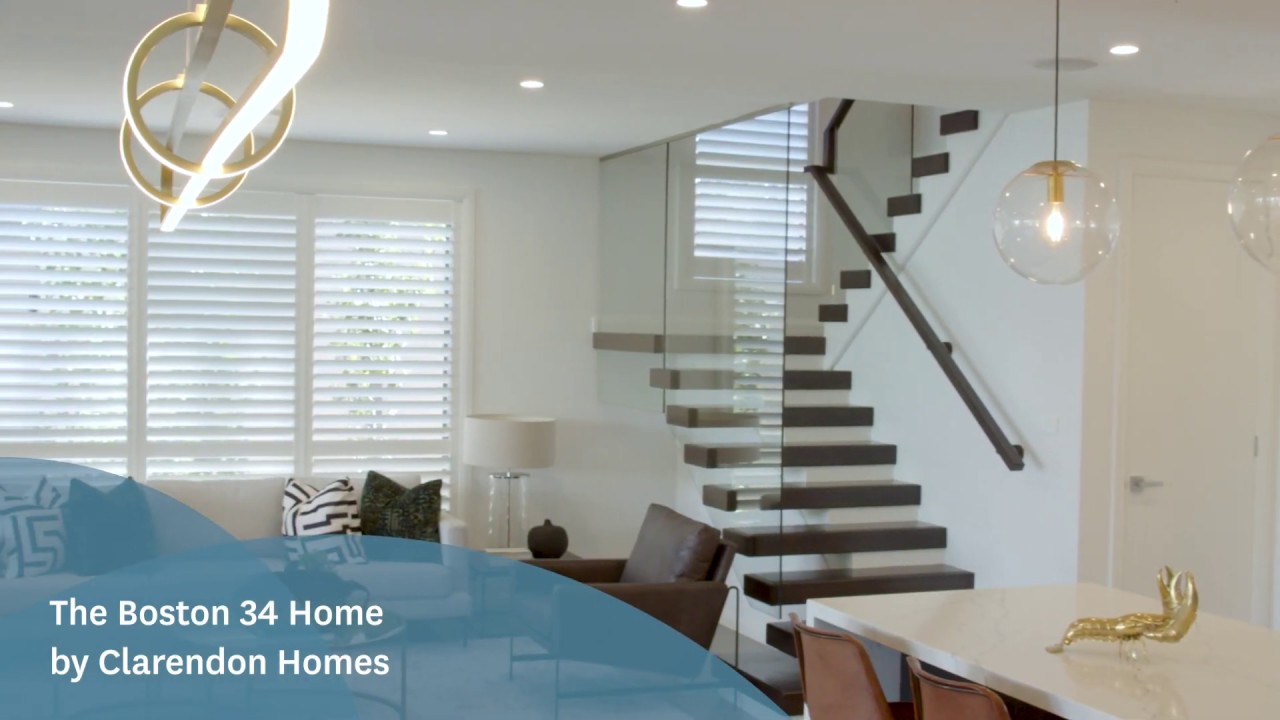 The Boston 34 by Clarendon Homes Elara Display Village YouTube