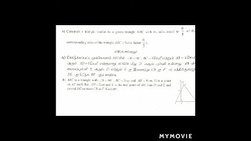 10nth standard PTA question paper 1 part III and part IV