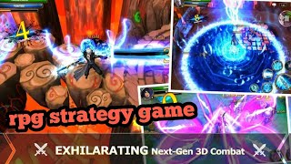 Dawnblade Android Gameplay | RPG strategy Game | Defeat the Big Boss Overseer screenshot 2