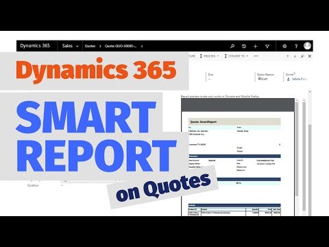 Smart Reports for