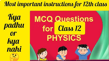 Important instructions for 12 Physics #physics #term_1 #exams #pseb