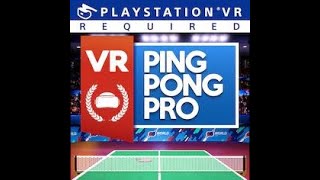 VR Ping Pong Pro PSVR PlayStation VR short test VR4Player #Shorts