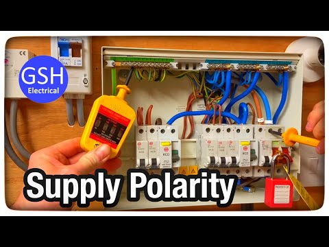 Testing and Fault Finding How to Find Incorrect Supply Polarity. Live Testing Single Phase 230 Volts
