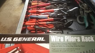 Harbor Freight US General Pliers Rack Review