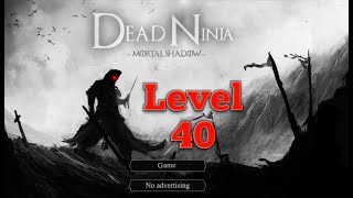 Dead Ninja-Mortal Shadow Level 40