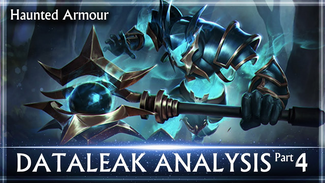 Dota 2 (2021) Hero DATA LEAK Analysis (Part 4) HAUNTED ARMOUR The