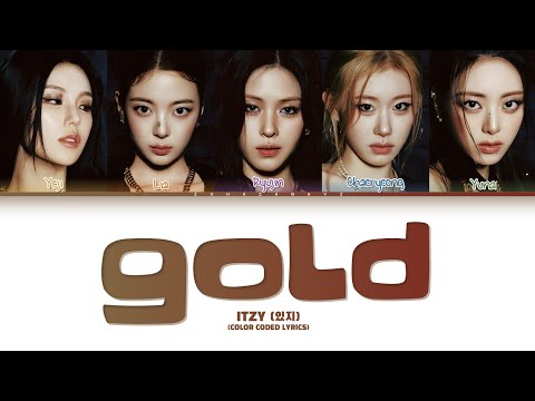 ITZY (있지) 'Gold' (Color Coded Lyrics)