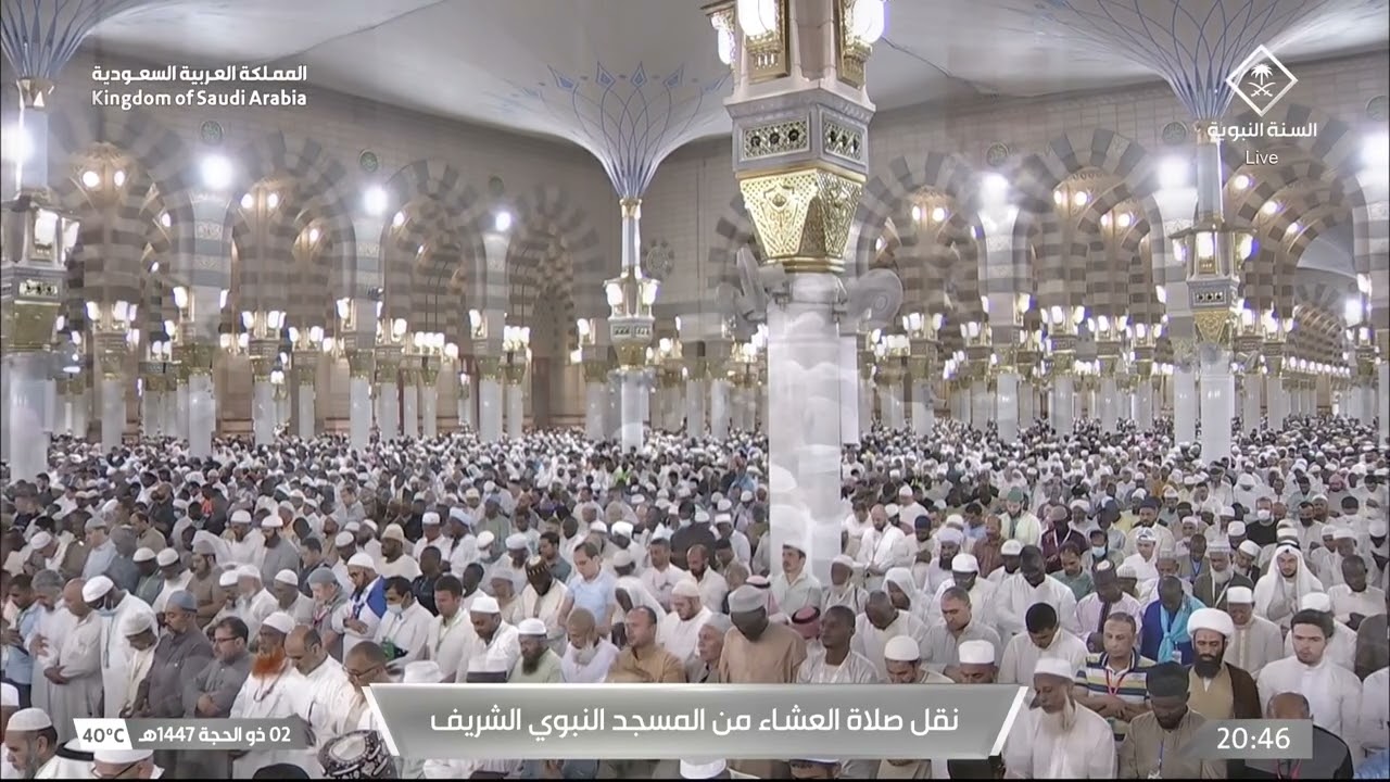 صلاة العشاء للشيخ عبدالله البعيجان 2 ذو الحجة 1447هـ