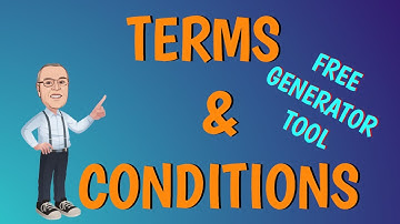 📑 Terms and Conditions Generator Free for your Website | Free Generator 2021 📝