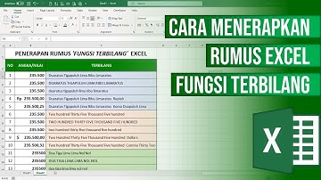 Cara Membuat Rumus Excel Fungsi Terbilang