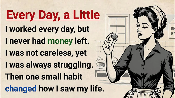 Learn English with Stories ⭐ Every Day, a Little | Level 3 English Listening & Speaking Practice