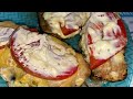 Баклажаны фаршированные, это так вкусно что смели все за одну минуту.