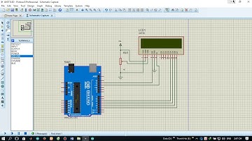 Điều khiển LCD bằng Arduino UNO (Mô phỏng proteus)