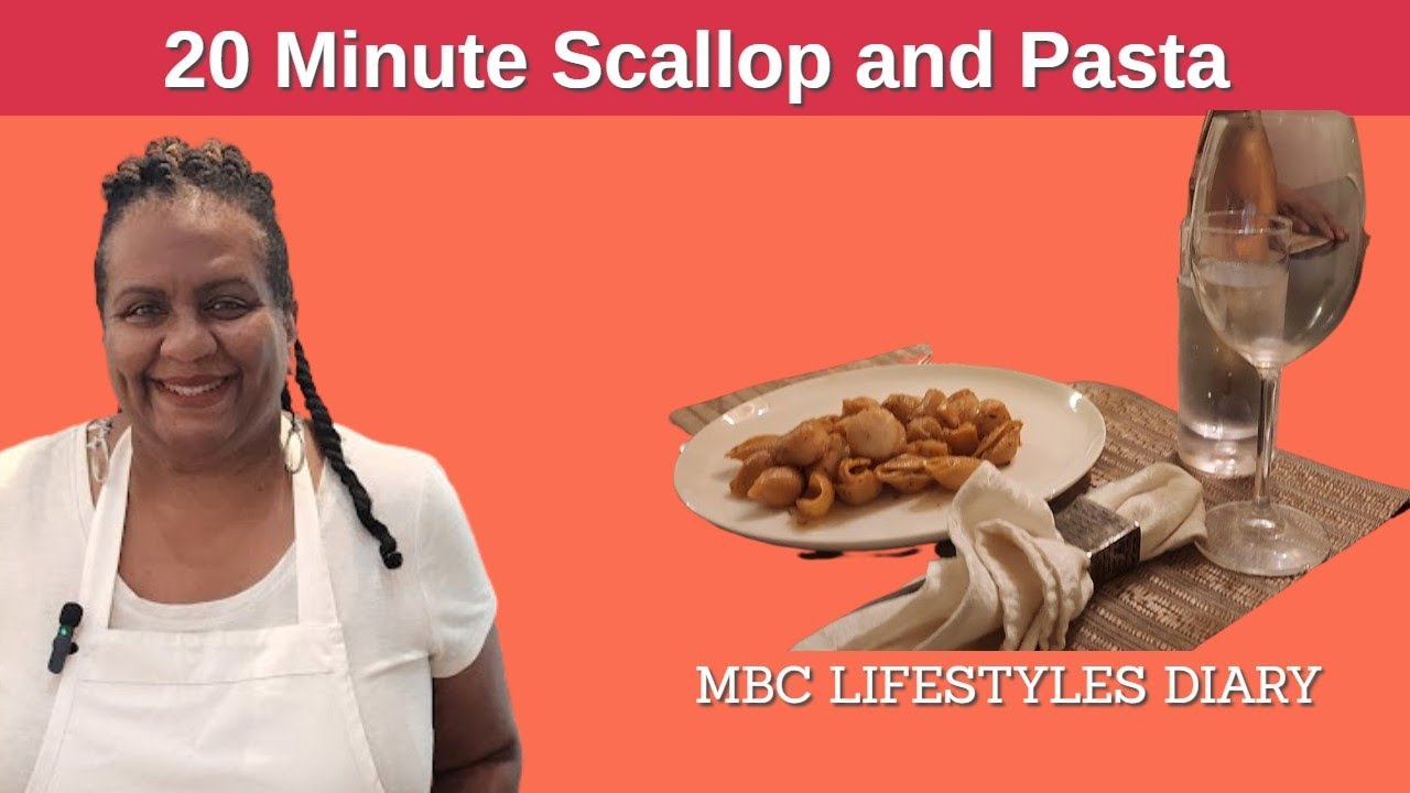 20 Minute Scallop and Pasta Meal Scallop and Pasta Recipe Scallop