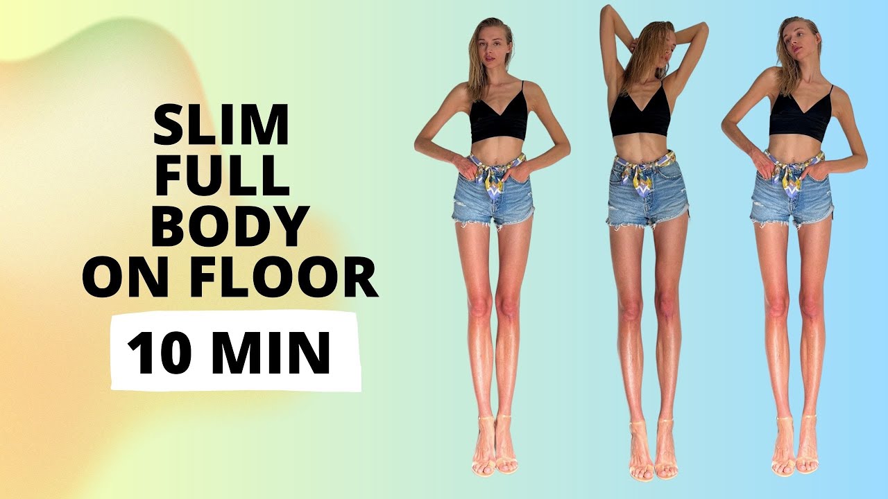 Slim Full Body Workout on Floor 10 Minutes / Nina Dapper 