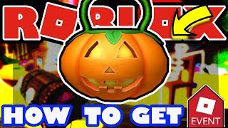 Event How To Get The Pumpkin Trick Or Treat Pale Roblox 2018 Halloween Tutorial Jack O Pail Youtube - roblox pumpkin bucket hat