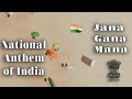 Jana Gana Mana Marble Music | 3D Blender Animation #janaganamana #3d