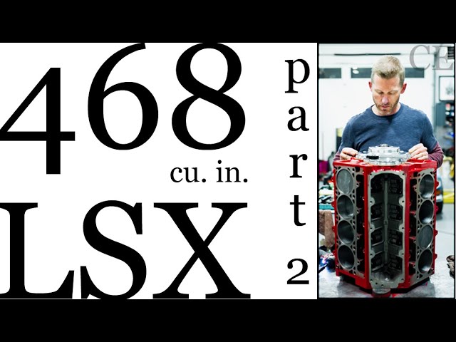 GM LSX Tall Deck 468 cu.in. Part 1 - YouTube