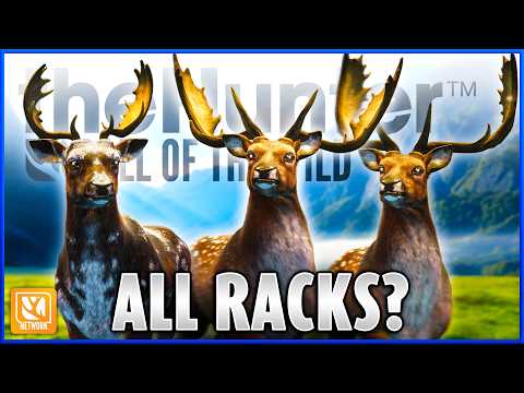I Hunted ALL the NEW Fallow Deer Racks! (probably) | theHunter Call of the Wild Early Access