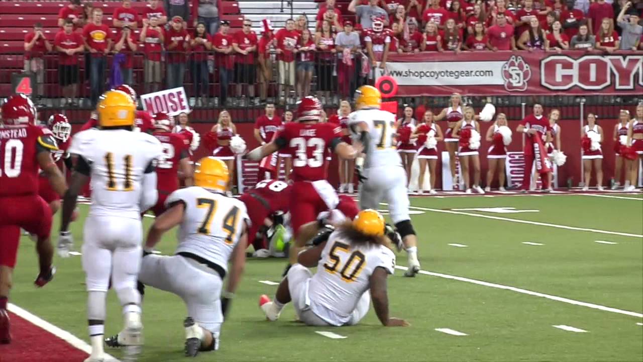 coyotes don edwards USD Football vs. William Penn Highlights
