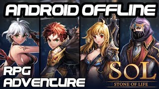 S.O.L : Stone of Life EX (Android Gameplay Highlights) Offline | RPG | Adventure screenshot 2