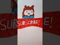 Subscribe Button Drawing #art #shorts #trends #subscribe