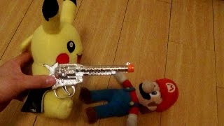 Psycho Pikachu Kills Mario