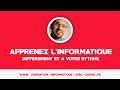 Apprendre linformatique  votre rythme