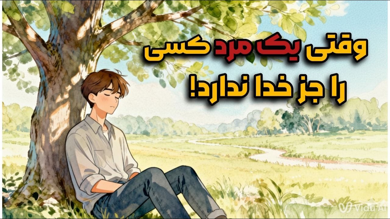 #وقتی مردی  کسی را جز خدا ندارد #انگیزشی #داستان