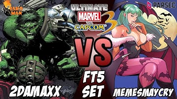 UMVC3 Parsec FT5 Set - 2Damaxx VS MemesMayCry