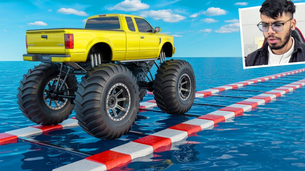 Thar With BIG Tyres Parkour 999.222% People Become Thar Lovers After This Race in GTA 5!