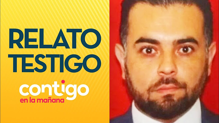 "ESCUCHÉ COMO 10 DISPAROS": Habló testigo de ataque a funcionario PDI - Contigo en La Mañana