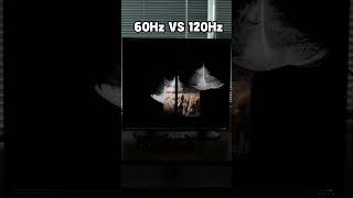 quick test: 60hz vs 120hz #gamingsetup #tech #monitor #oled #1440p