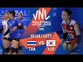 THA vs. KOR - Highlights Week 1 | Women's VNL 2021